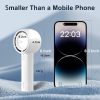 Jisulife Official Store Malaysia FA42 Portable Handheld Turbo Bladess Handheld Fan