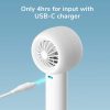Jisulife Official Store Malaysia FA42 Portable Handheld Turbo Bladess Handheld Fan