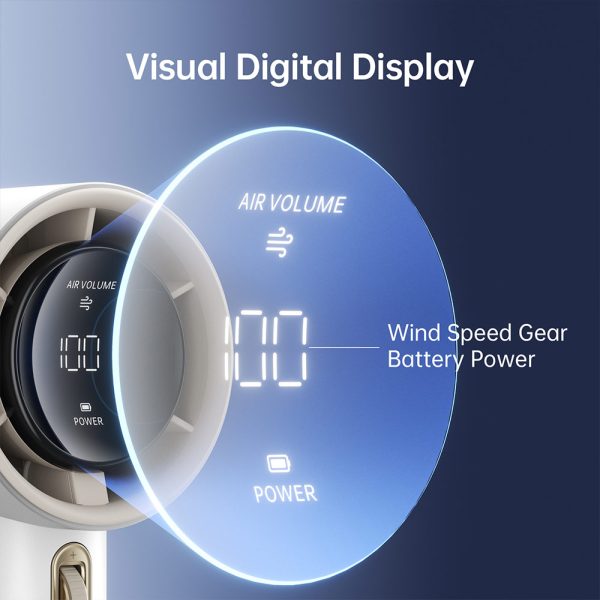 Jisulife Official Store Malaysia 100 Speed Portable Handheld Fan