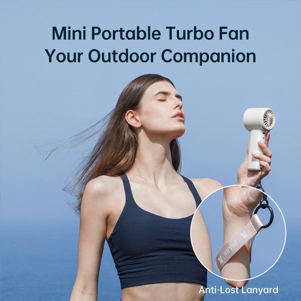 Jisulife Official Store Malaysia 100 Speed Portable Handheld Fan