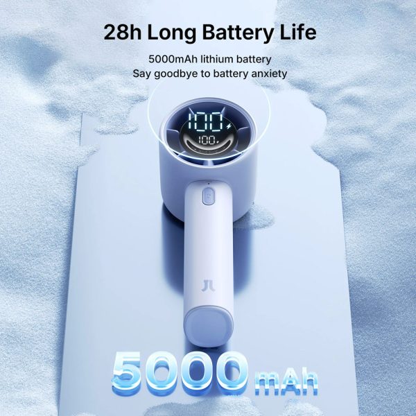Jisulife Official Store Malaysia Life10S LED Display Portable Handheld Fan
