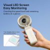 Jisulife Official Store Malaysia Life7 Portable Foldable Handheld Fan