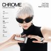Jisulife Official Store Malaysia Life9 Limited Edition Chrome Silver Mini Portable Handheld Fan