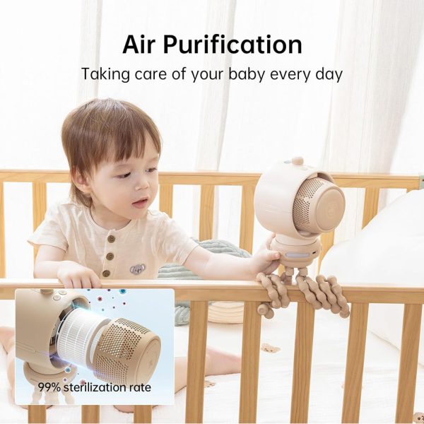 Jisulife Official Store Malaysia Life2S Portable Baby Stoller Fan