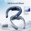 Jisulife Official Store Malaysia Portable Rechargable 100 Speed Control Neck Fan
