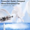 Jisulife Official Store Malaysia Portable Rechargeble Desk Fan