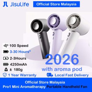 Jisulife Pro1 Mini Purple Aroma Portable Handheld Fan Official Store Malaysia