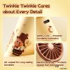 JISULIFE X POPMART X Twinkle Series Handheld Fan Gift Box | 100-Speed Portable Turbo Fan 9m/s | Limited Edition Set